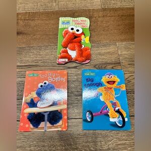 Sesame Street Colorful Board Book Trio